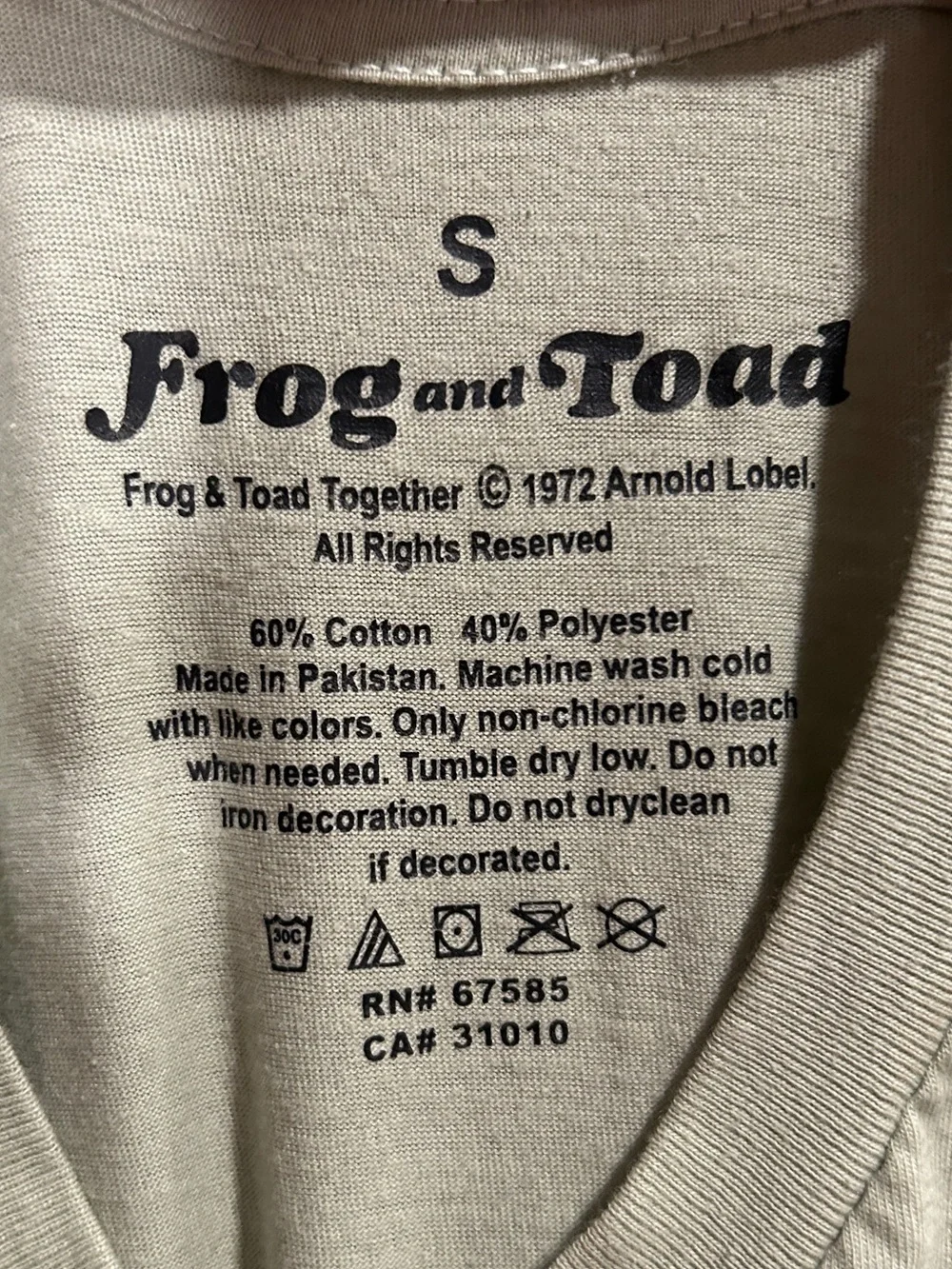 Frog and Toad Graphic Tee - Light Sage Green